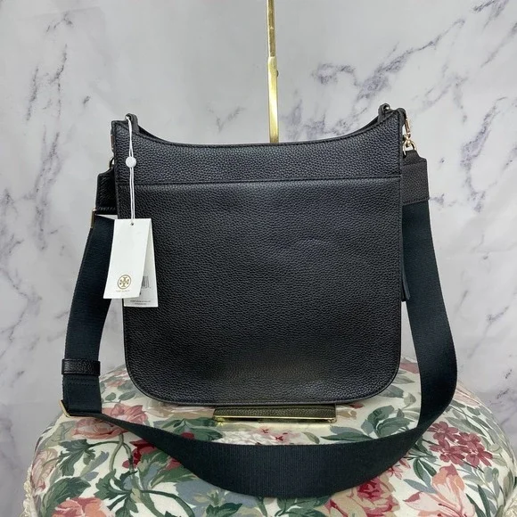 Tory Burch| Thea Web Large Shoulder Bag - Picture 3 of 11